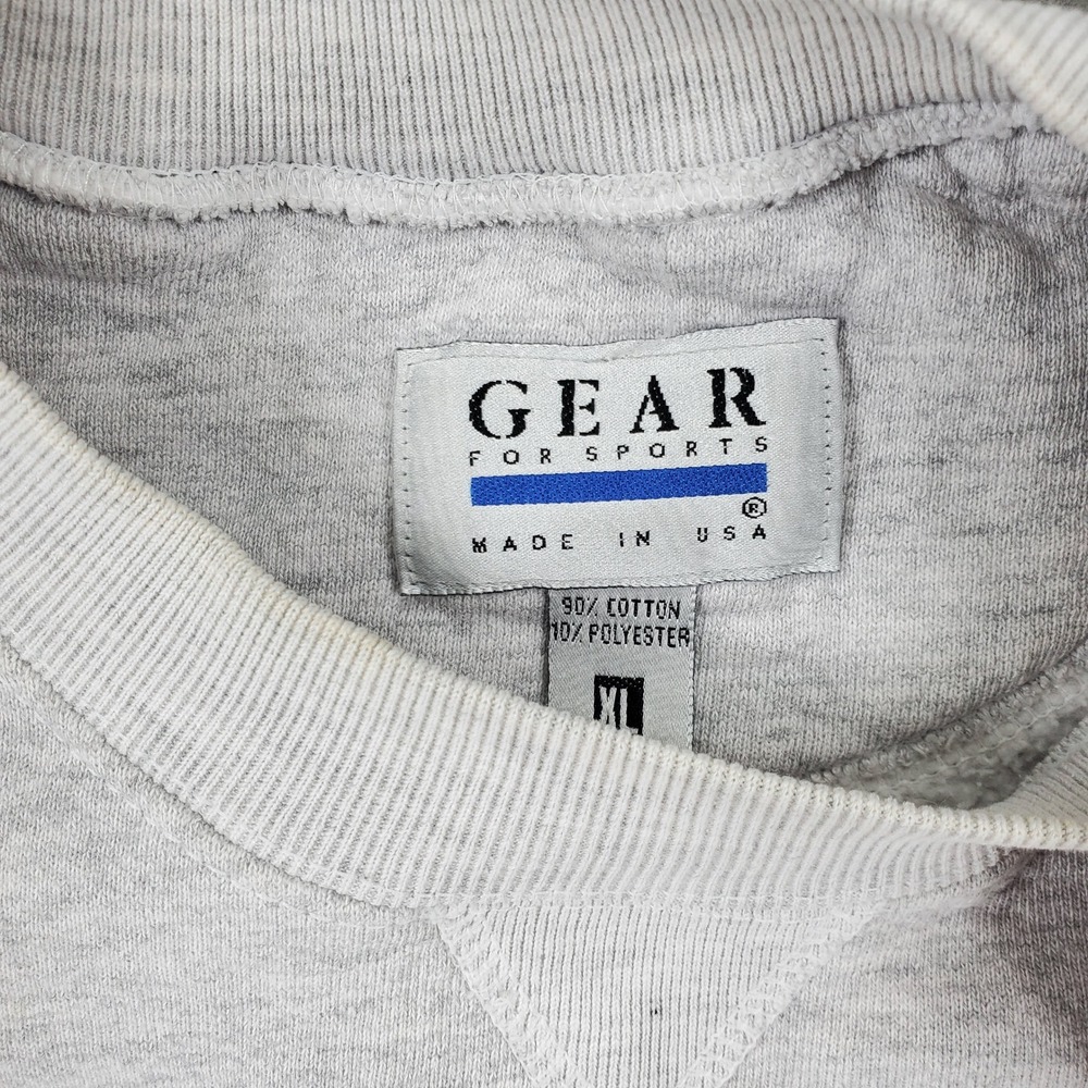 Gear For Sports Sweatshirt‎ Mens XL Gray Crew Newport Rowing Graphic Vintage USA - Picture 3 of 8